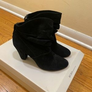 used BCBG booties